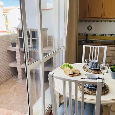 Jimena Sevilla En El Centro De Lägenhet Nerja